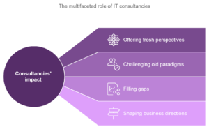 Le rôle multiforme des sociétés de conseil en informatique
